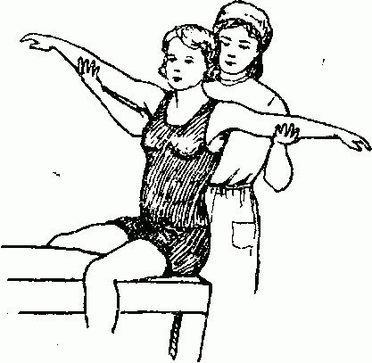 Упражнения для рук (с помощью инструктора)